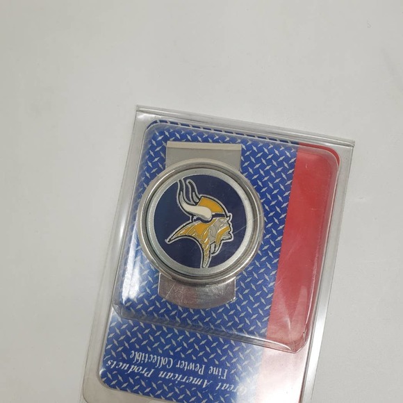 New NFL Perter Round Logo Money Clip Atlanta Falcons MC3 - Picture 2 of 3